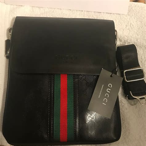 gucci men's sling bag|gucci side bag men price.